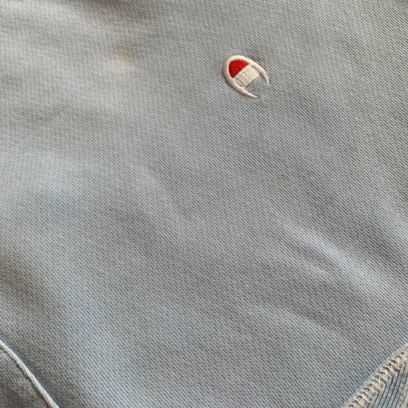 Champion | Sky Blue Hoodie Mens - Picture 5 of 5